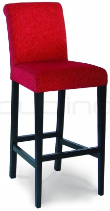 BO 1046 Scaun de bar tapitat cu schelet din fag - BO1046
