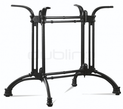 Baza de masa dubla din metal cu aspect rustic - P 7021
