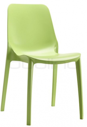 Scaun dining din plastic pentru exterior - BC 2334 GIN