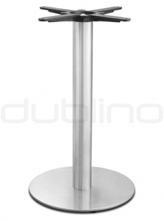 Baza de masa rotunda din inox pentru interior - P 7083 INOX