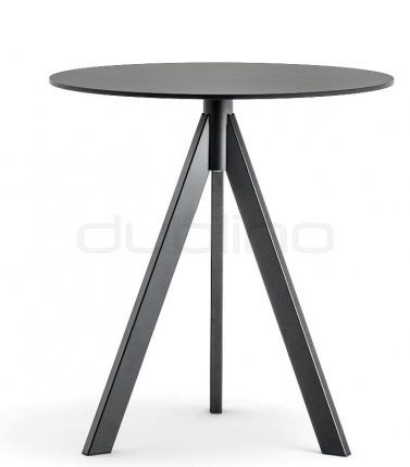 Picior de masa din metal negru - PEDRALI ARKI BASE 3