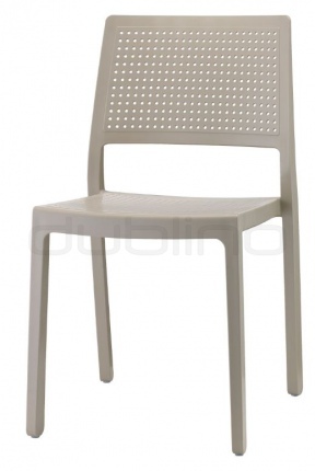 Scaun design din plastic pentru spațiul exterior - BC EMIL S