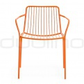 Scaune metalice, scaune aluminiu - PEDRALI NOLITA ARMCHAIR