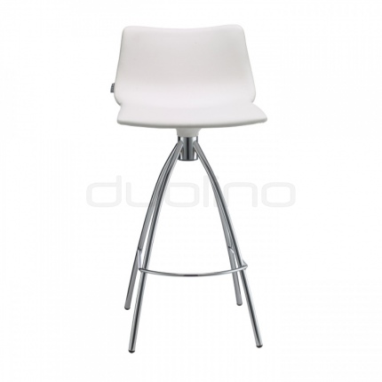 Scaub de bar cu cadru metalic cu sezut din plastic - BC 2371 DAYPOP