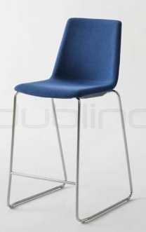 Scaun de bar cu cadru din metal tapitat cu material - G AKAMI UPH SG