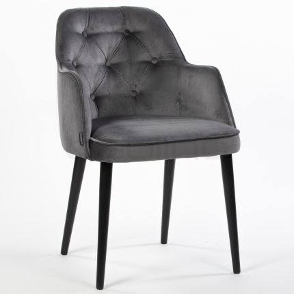 Scaun tapițat - BD MAGNUM GREY