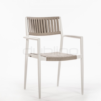 Scaun terasă modernă - DL ASTON WHITE