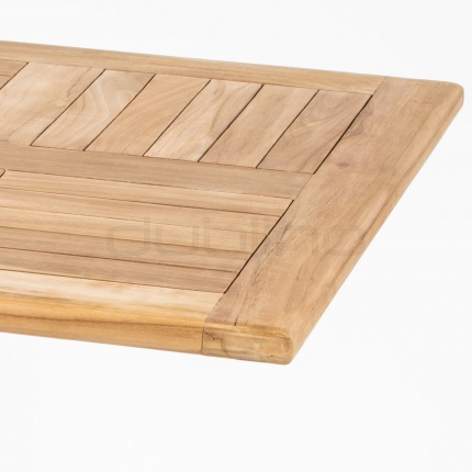 Blat de masă din lemn teak 70 x 70 cm - DL SAHARA TEAK WOOD TABLE TOP 70x70