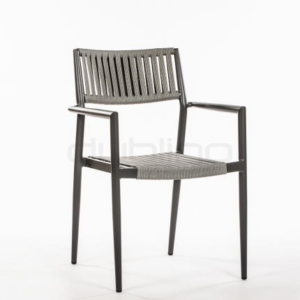Scaun terasă modernă - DL ASTON BLACK