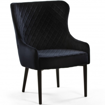 Fotoliu matlasat hotelier - DL CRYSTAL ARMCHAIR BLUE