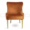 DL CRYSTAL ARMCHAIR COGNAC OAK #2