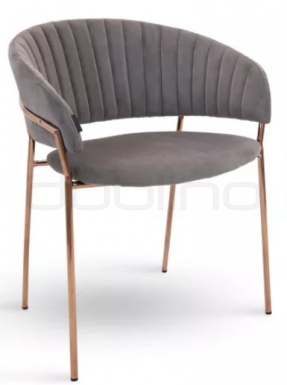 Scaun dining pentru interior tapitat cu stofa - DL CANDY